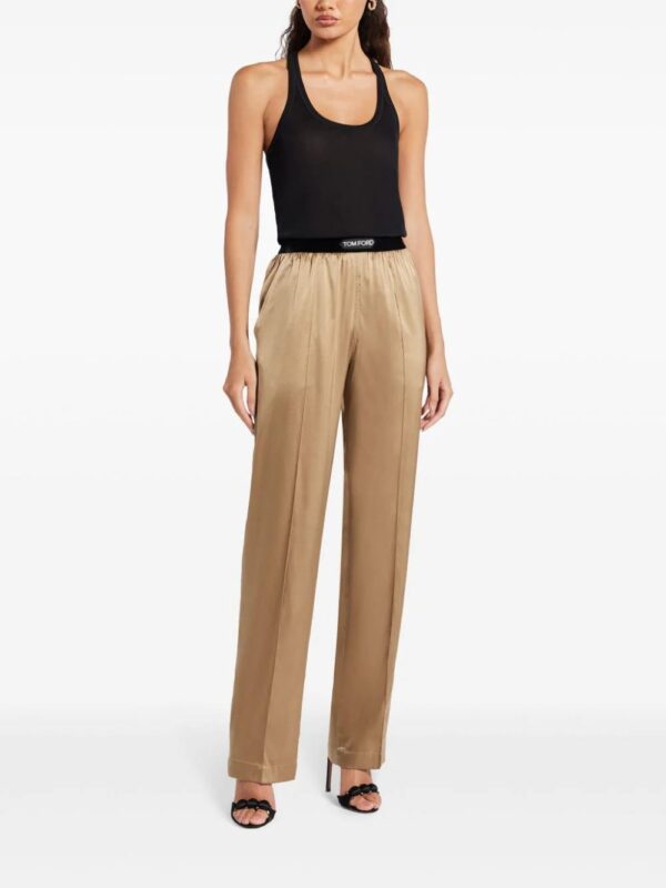 TOM FORD  straight-leg satin trousers - Image 2
