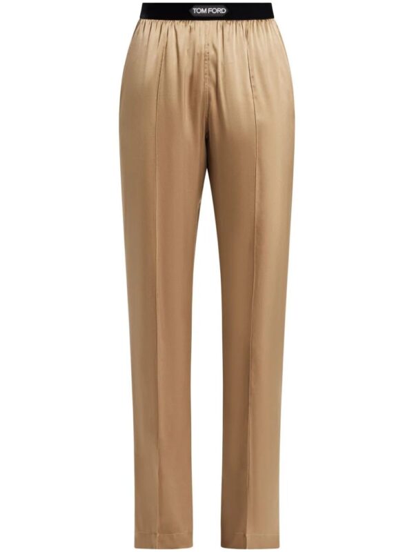 TOM FORD  straight-leg satin trousers