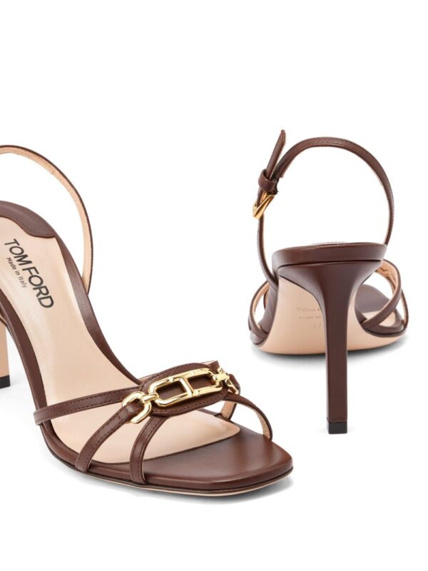 TOM FORD  85mm Mid Heel Sandals - Image 4