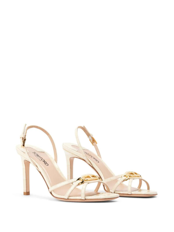 TOM FORD  85mm Mid Heel Sandals - Image 2