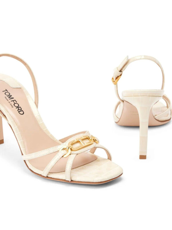 TOM FORD  85mm Mid Heel Sandals - Image 4
