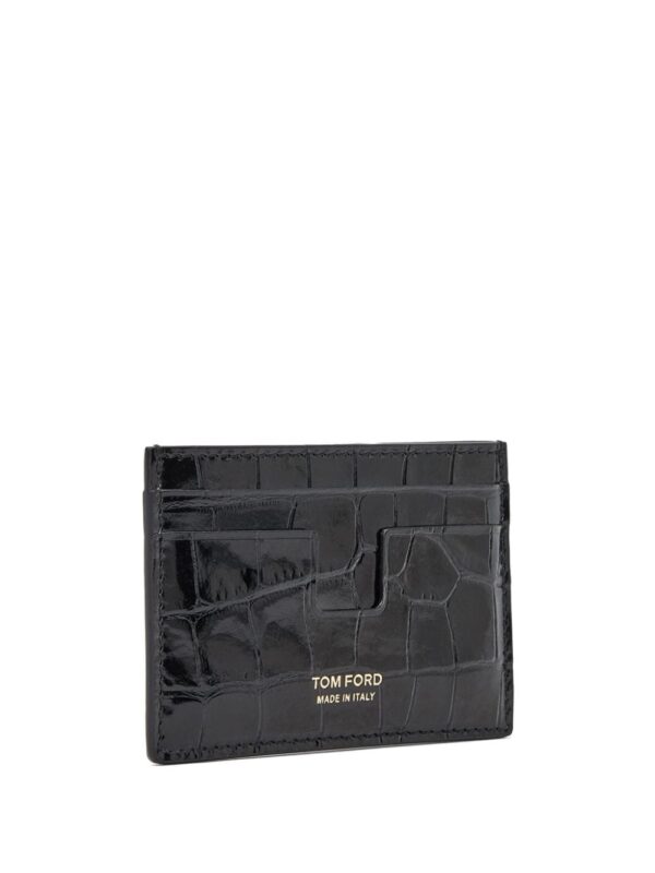 TOM FORD crocodile-effect leather cardholder - Image 3