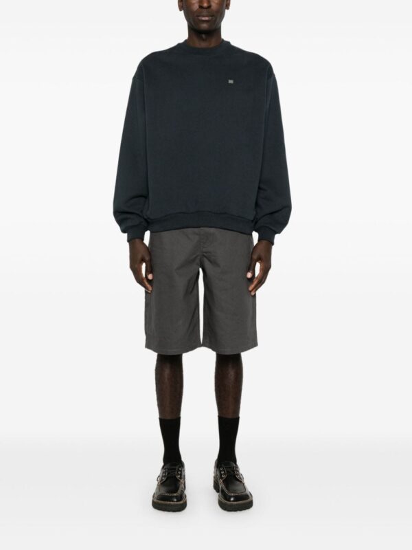Acne Studios Face-patch cotton sweatshirt - Image 2