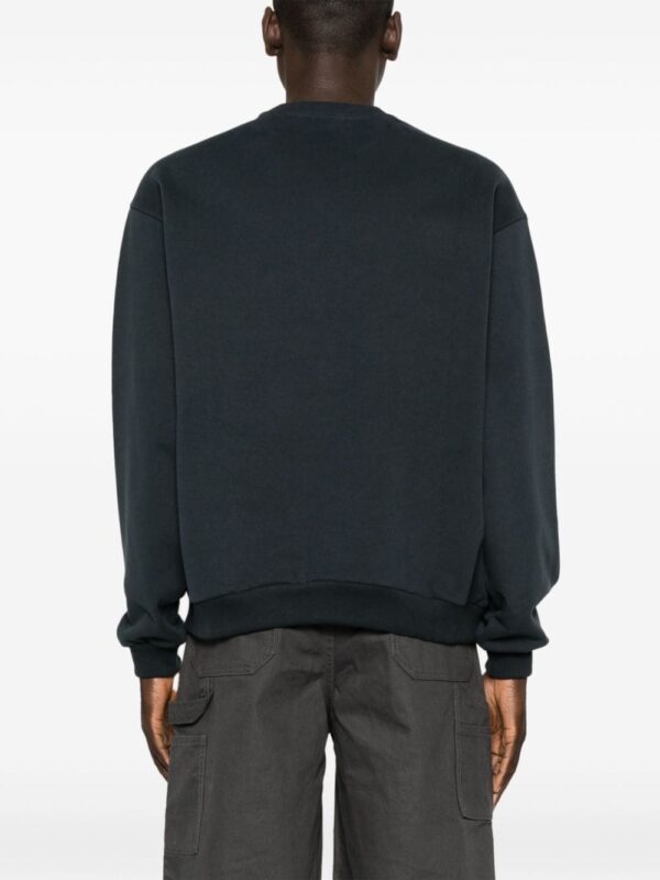 Acne Studios Face-patch cotton sweatshirt - Image 5