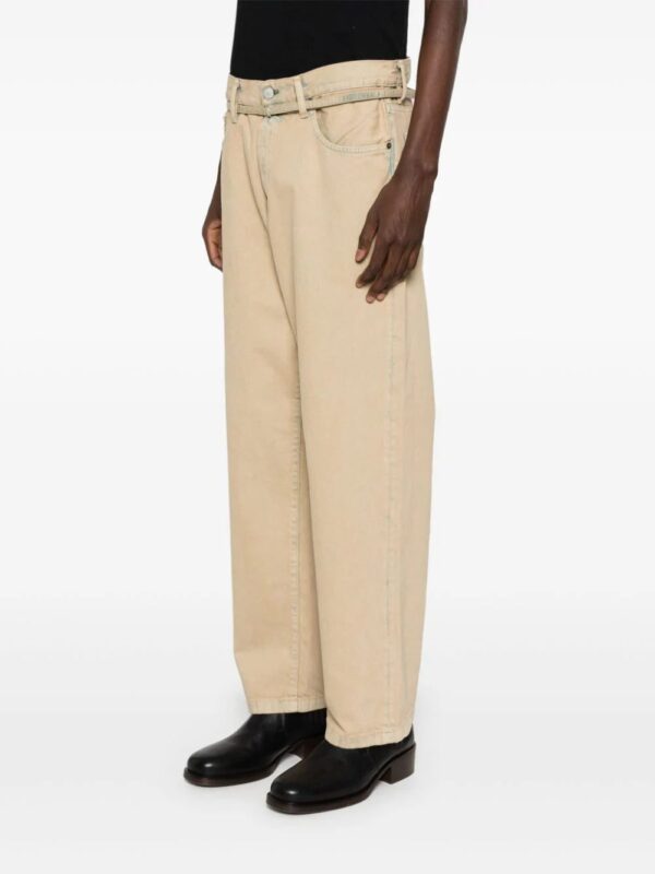 Acne Studios  belted straight jeans - Image 4