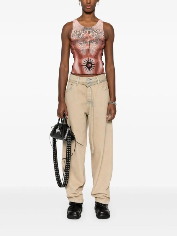 Acne Studios  belted straight jeans - Image 2