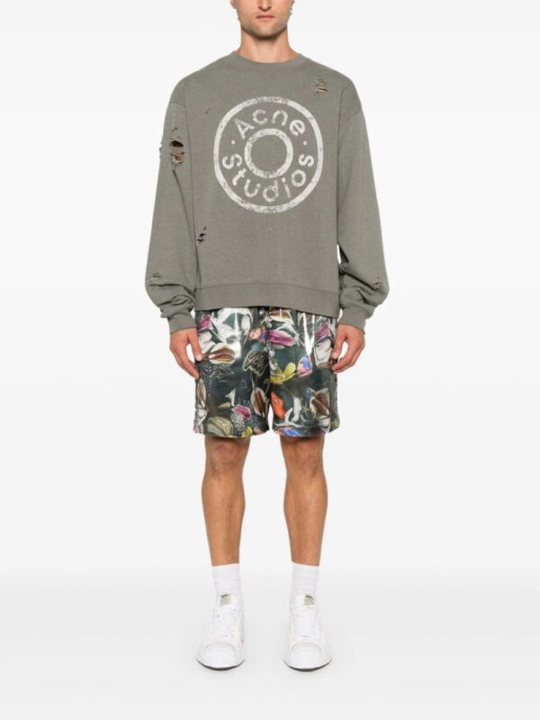 Acne Studios  logo-print sweatshirt - Image 2