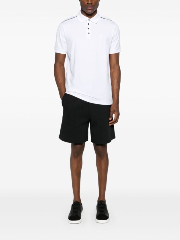 Karl Lagerfeld logo-print jersey polo shirt - Image 2