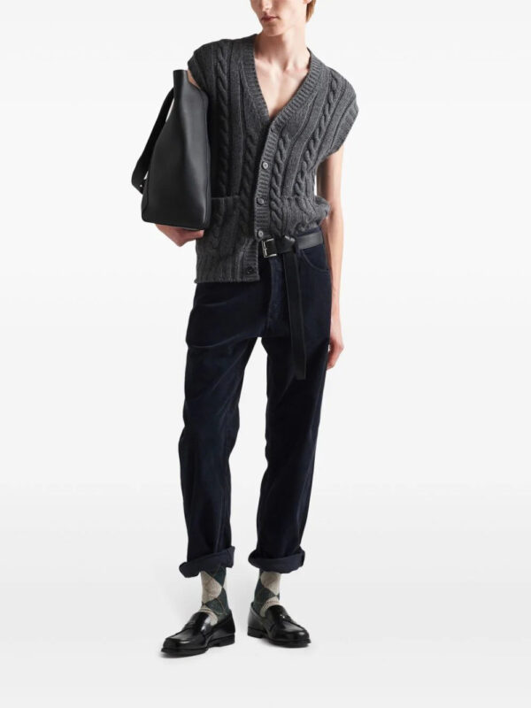 Prada  straight-leg corduroy jeans - Image 2