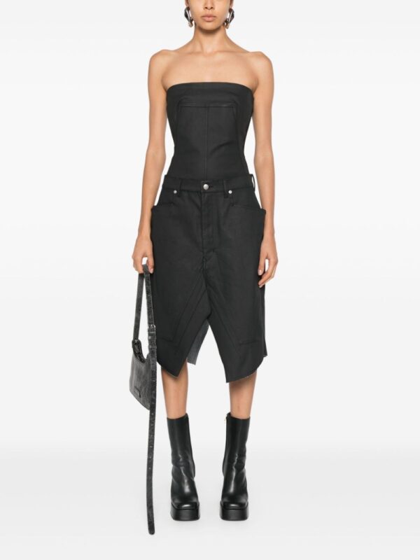Rick Owens  slivered midi skirt - Image 2