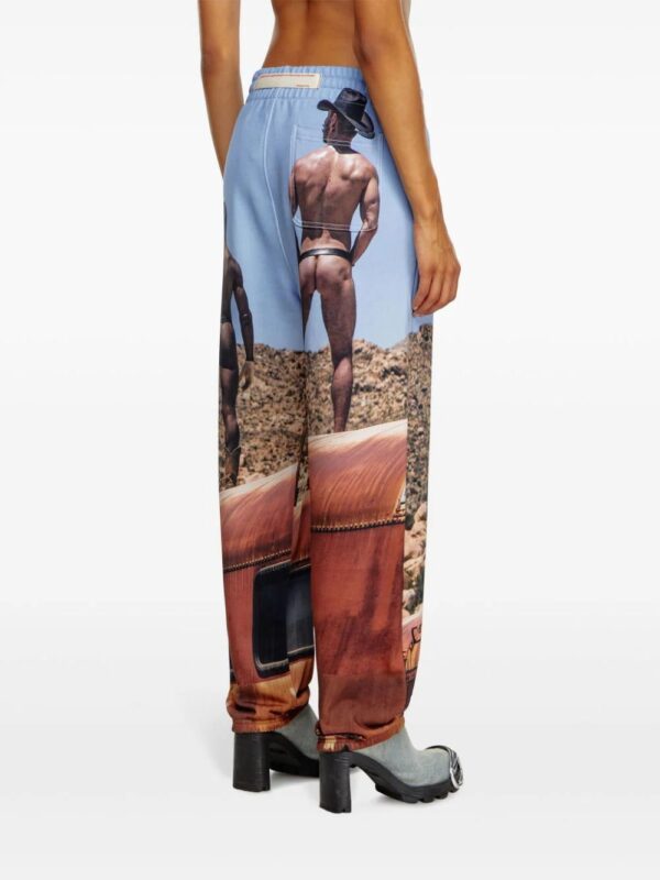 Diesel  x ToFF photograph-print track pants - Image 4