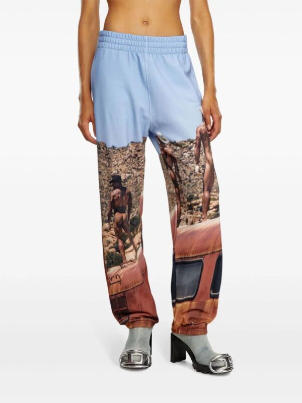 Diesel  x ToFF photograph-print track pants - Image 2