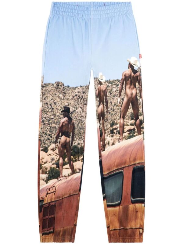 Diesel  x ToFF photograph-print track pants