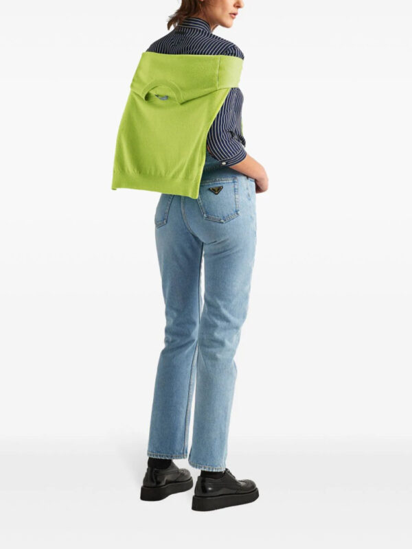 Prada  high-rise straight jeans - Image 3