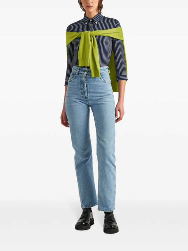 Prada  high-rise straight jeans - Image 2