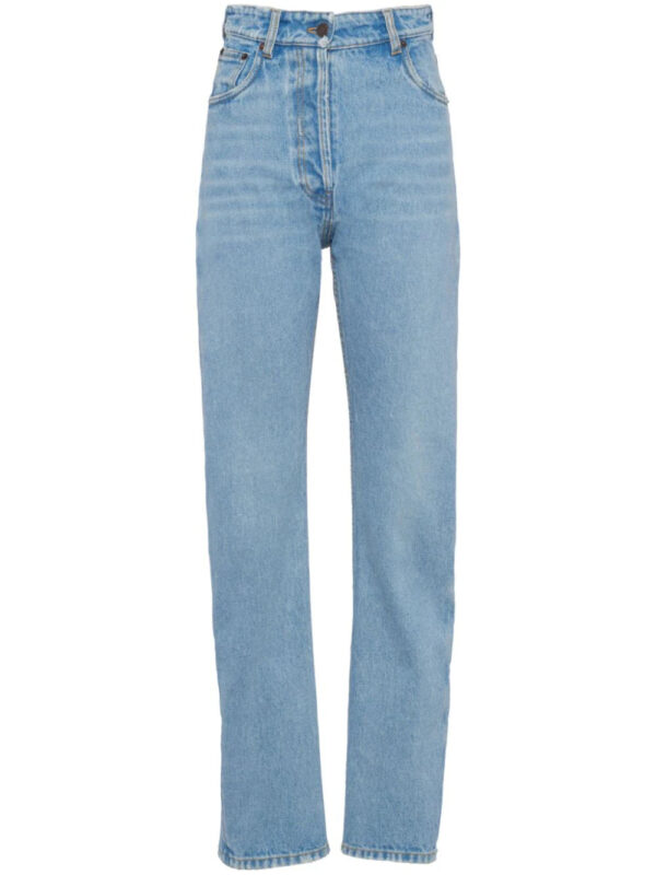 Prada  high-rise straight jeans