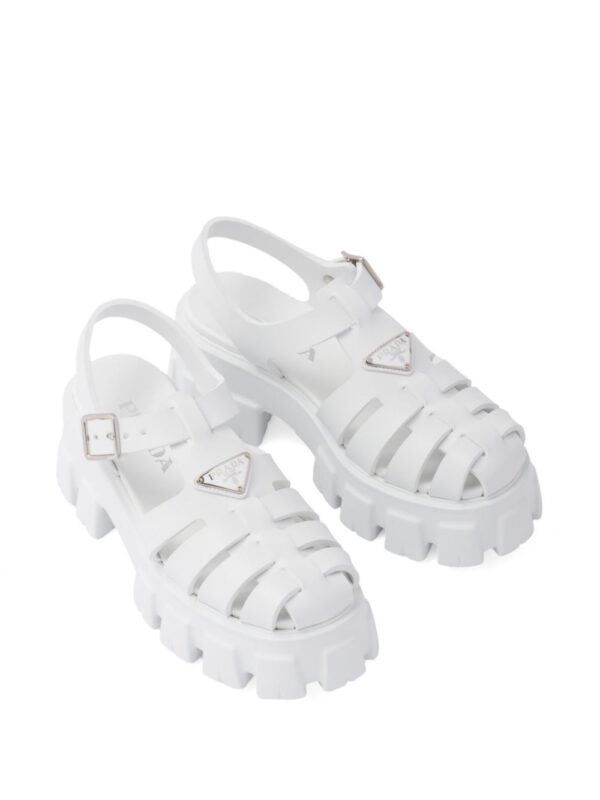 Prada  Monolith platform sandals - Image 3