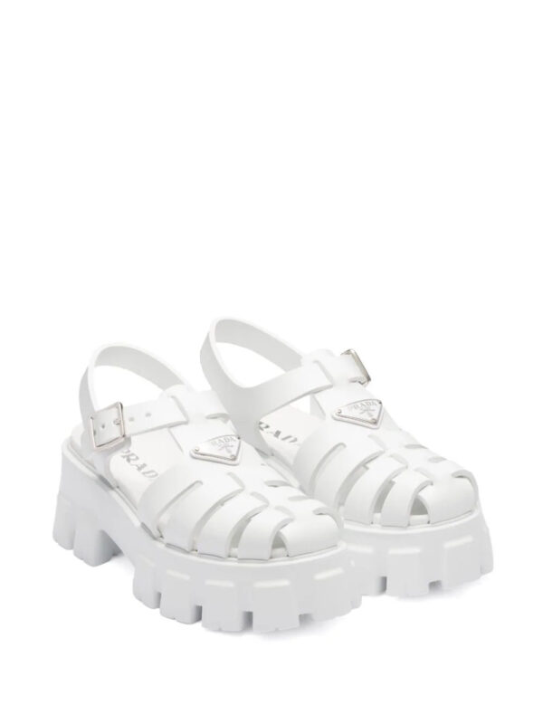 Prada  Monolith platform sandals - Image 2