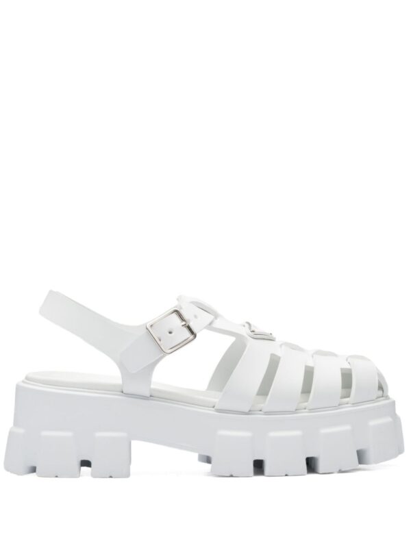 Prada  Monolith platform sandals