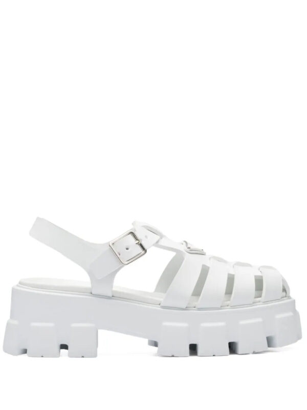 Prada  Monolith platform sandals