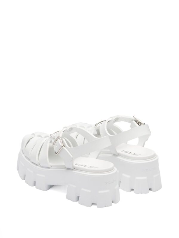 Prada  Monolith platform sandals - Image 4