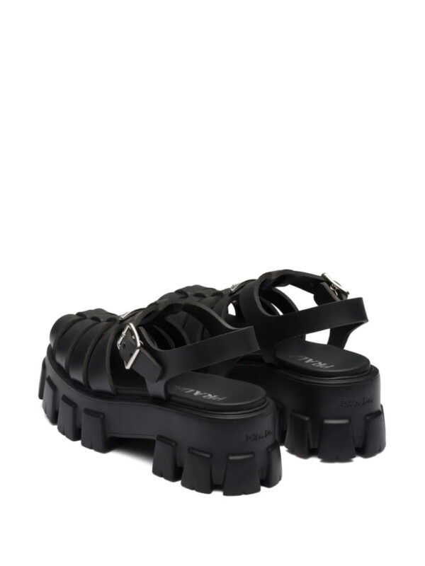 Prada  55mm caged platform sandals - Image 3
