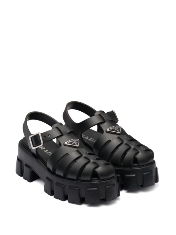 Prada  55mm caged platform sandals - Image 2