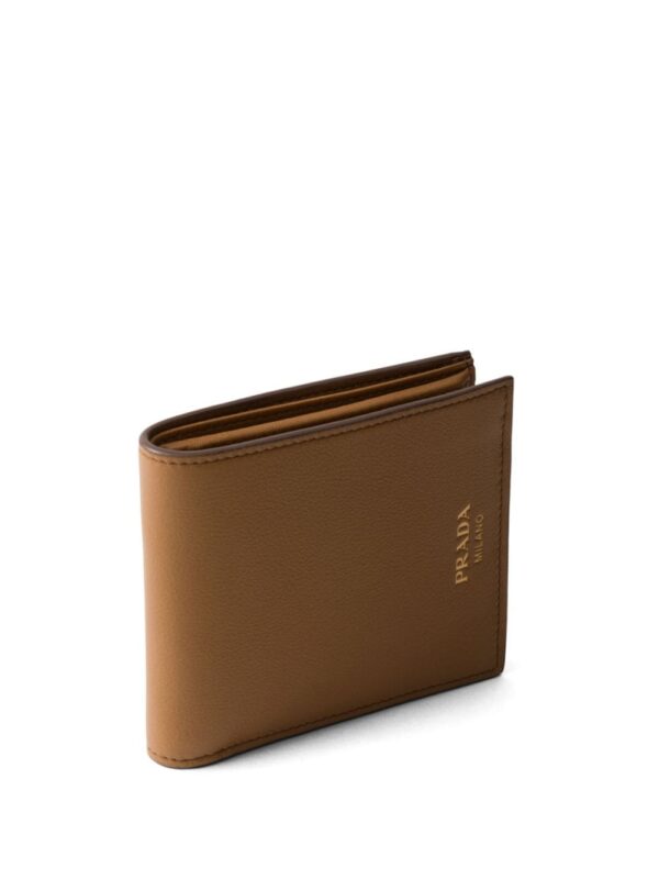 Prada logo-debossed leather wallet - Image 4