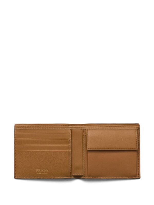 Prada logo-debossed leather wallet - Image 3