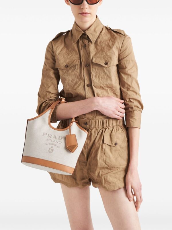 Prada  crinkled poplin shirt - Image 3