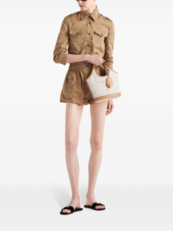 Prada  crinkled poplin shirt - Image 2