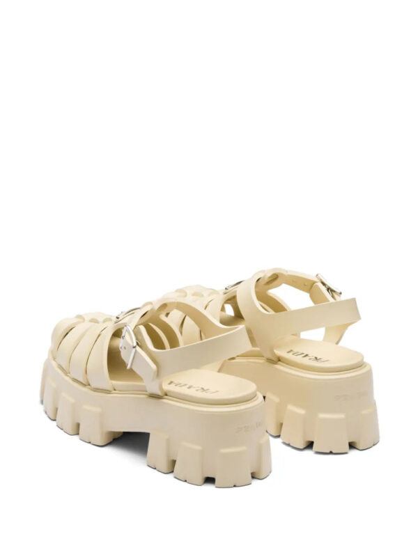 Prada  Monolith 55mm triangle-logo sandals - Image 3