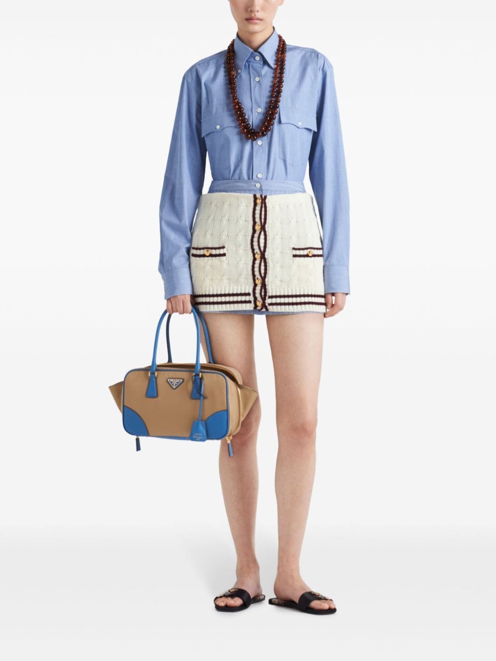 Prada long-sleeve cotton shirt - Image 2