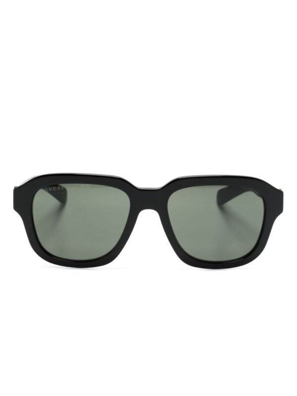 Gucci Eyewear logo-print oversize sunglasses