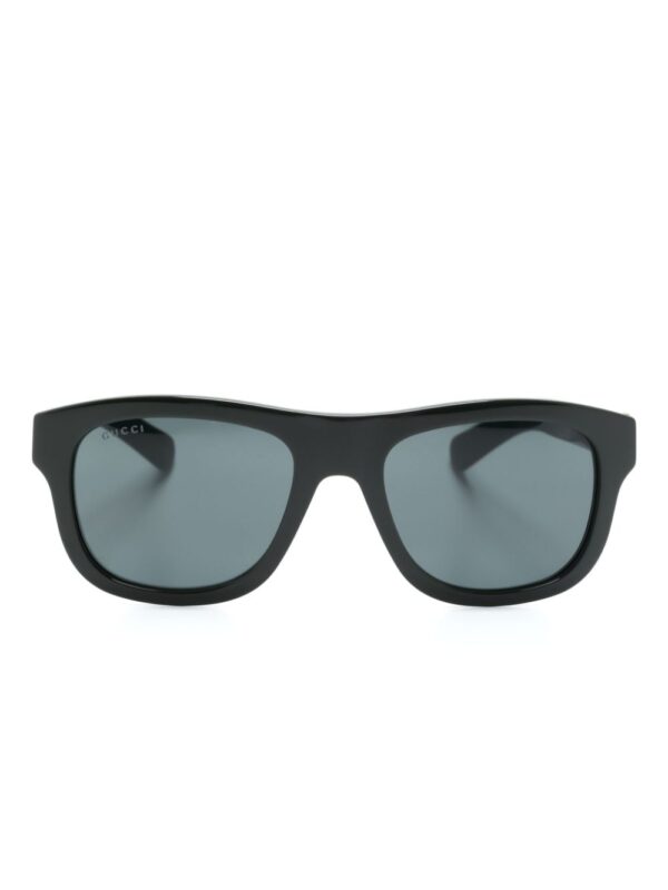 Gucci Eyewear logo-debossed wayfarer-frame sunglasses