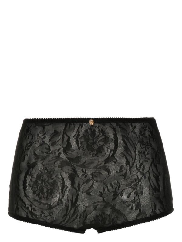 Versace  patterned-jacquard briefs