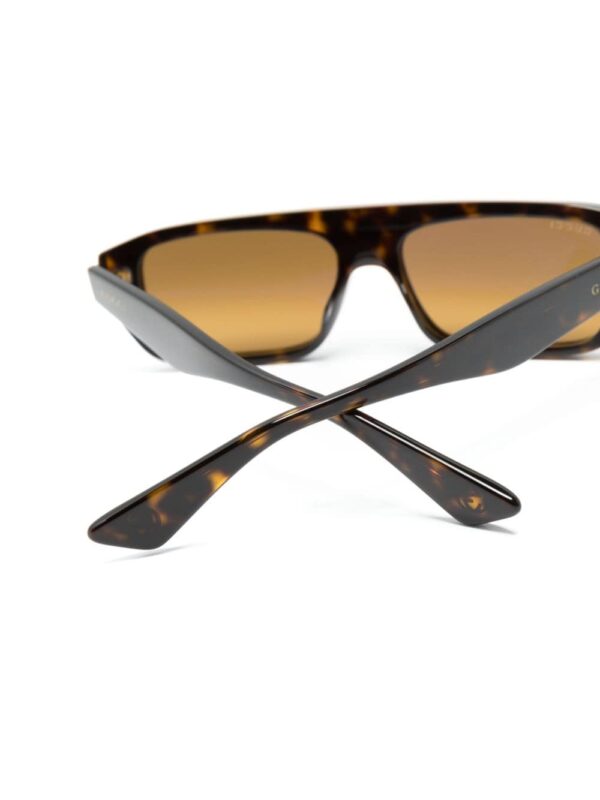 Gucci Eyewear tortoiseshell rectangle-frame sunglasses - Image 3