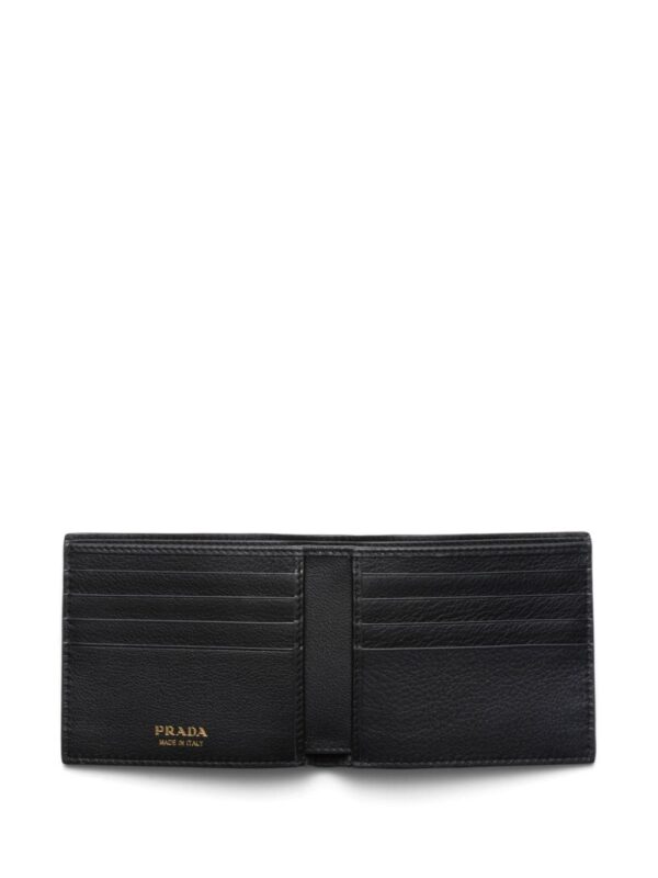 Prada logo-stamp bi-fold leather wallet - Image 3