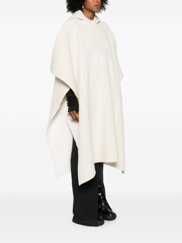Rick Owens  knitted poncho - Image 3