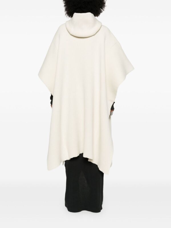 Rick Owens  knitted poncho - Image 4