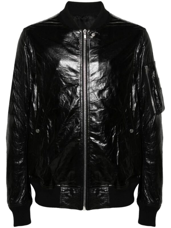 Rick Owens  Classic Flight leather bomber jacket
