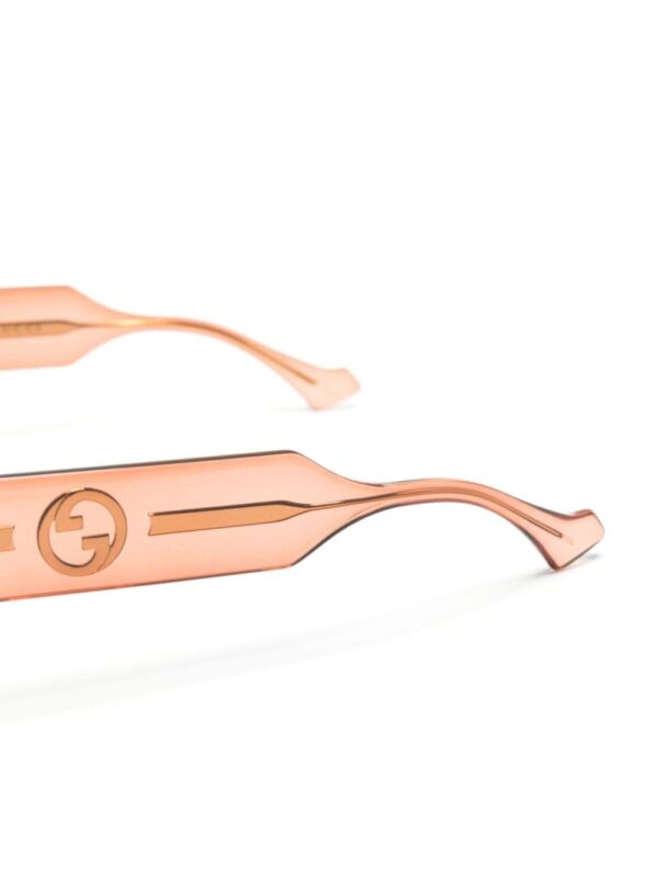 Gucci Eyewear Interlocking G-logo oval-frame sunglasses - Image 3