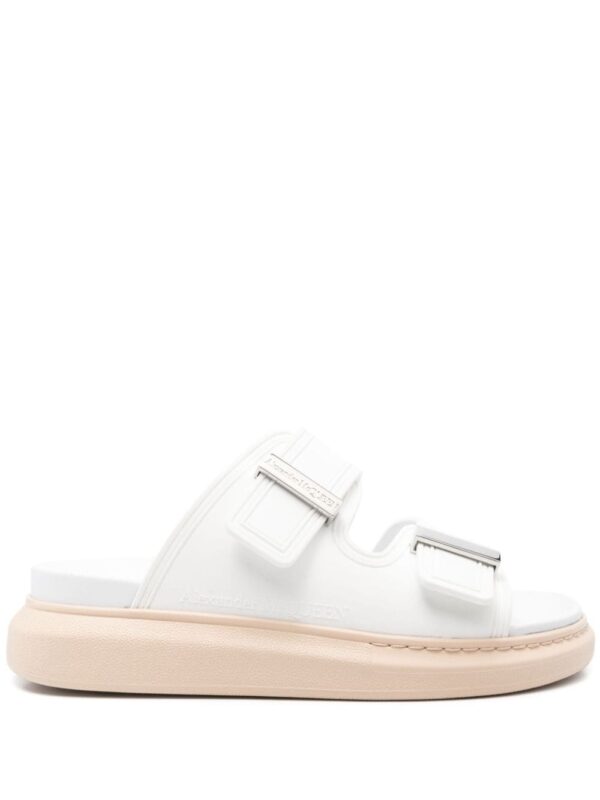 Alexander McQueen Hybrid double-strap slides