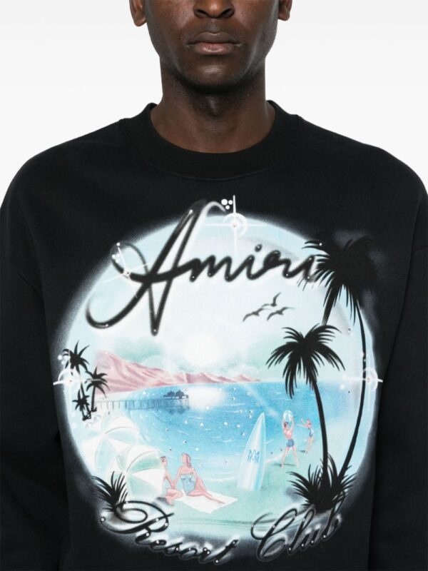 AMIRI Paradise Airbrush cotton sweatshirt - Image 5