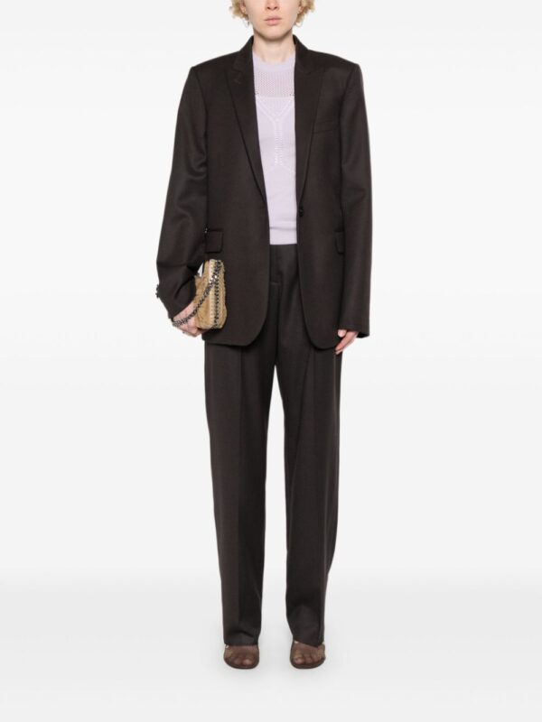Stella McCartney  pleat-detail wool trousers - Image 2