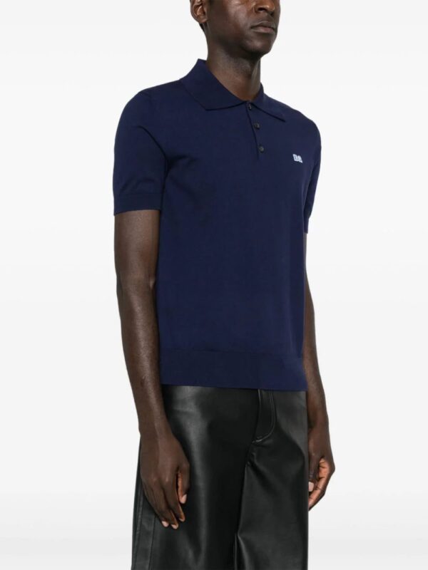 DSQUARED2  logo-embroidered cotton polo shirt - Image 3