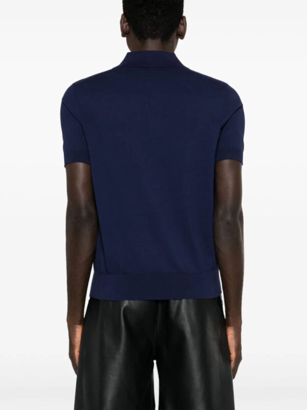 DSQUARED2  logo-embroidered cotton polo shirt - Image 4