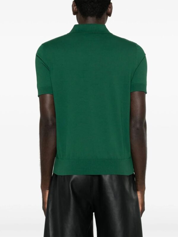 DSQUARED2  logo-embroidered cotton polo shirt - Image 4