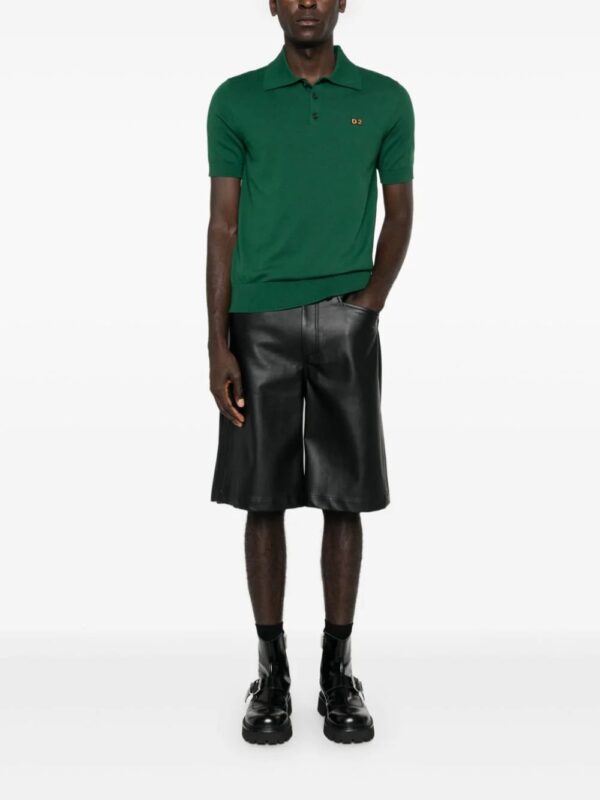 DSQUARED2  logo-embroidered cotton polo shirt - Image 2