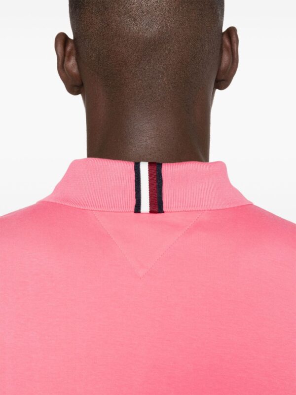 Tommy Hilfiger logo-embroidered organic cotton polo shirt - Image 5